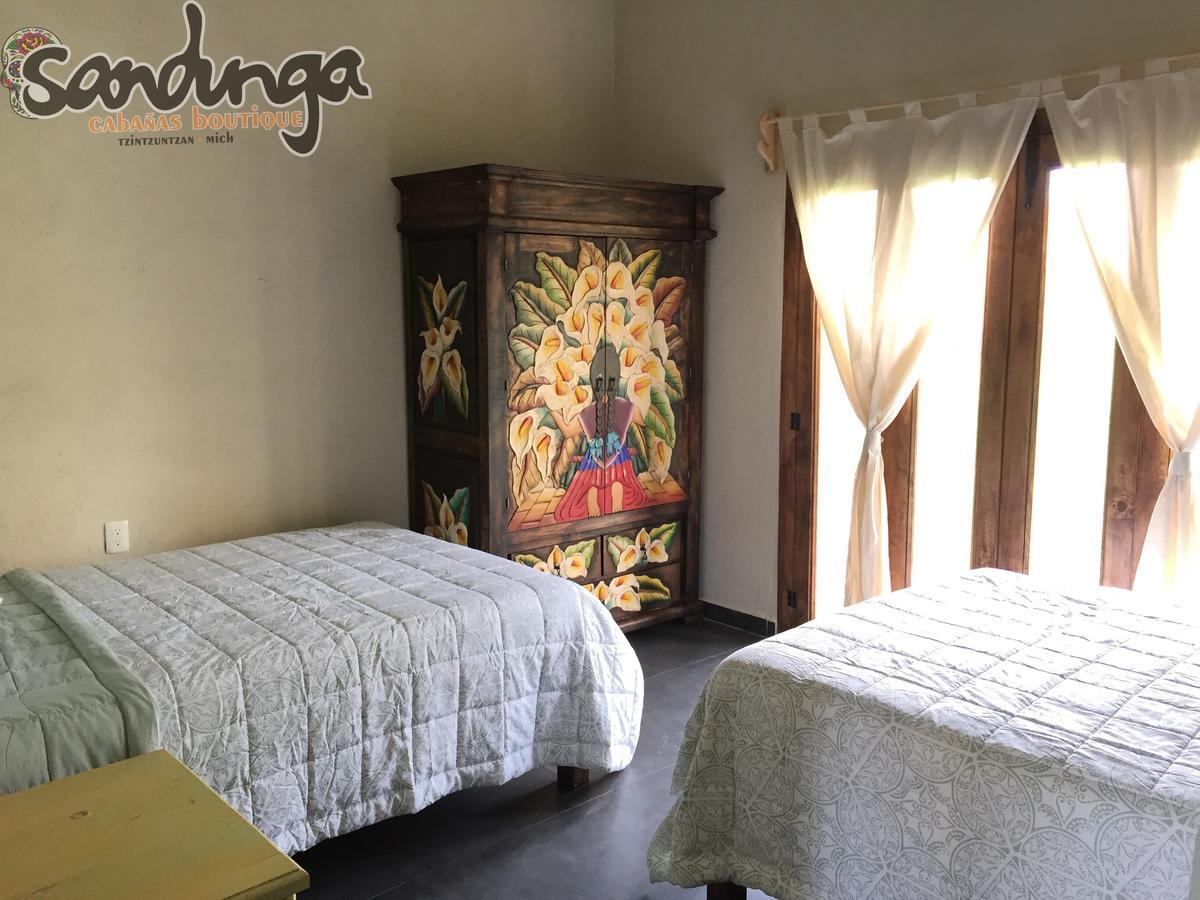 Sandunga Cabanas Boutique Tzintzuntzán Zewnętrze zdjęcie
